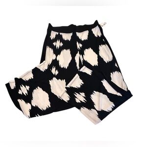 Jules & Leopold Monochrome Patterned Pants